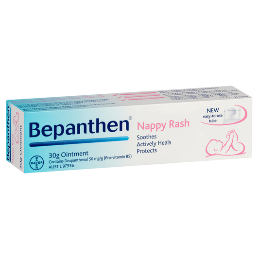 Pommade Bepanthen pour l'érythème fessier